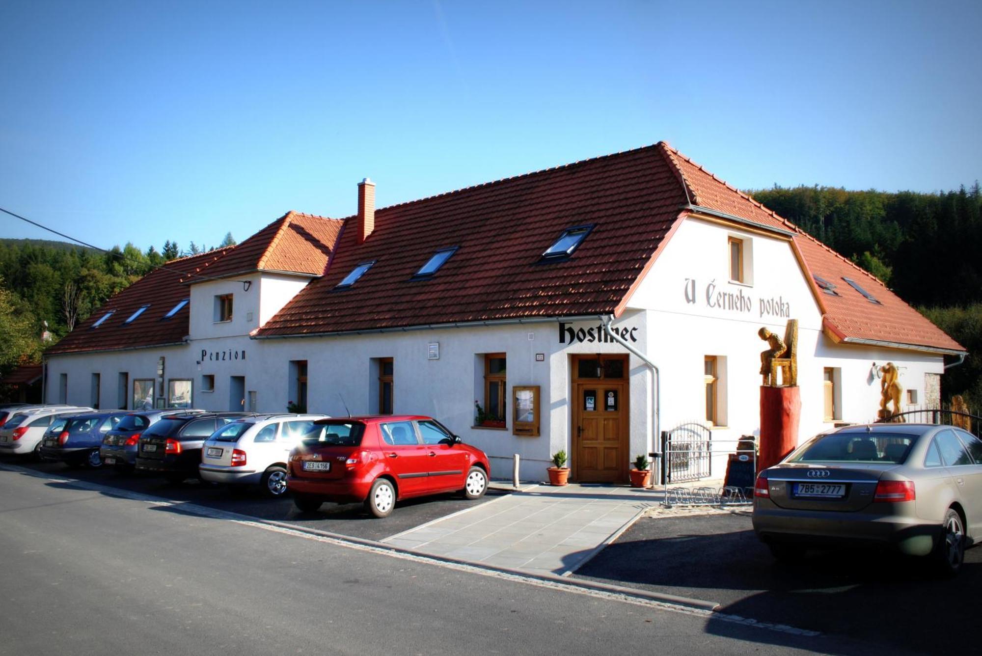 Penzion U Cerneho Potoka Nová Lhota 외부 사진